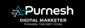 Purnesh Digital Marketer logo - Freelance Marketing Services